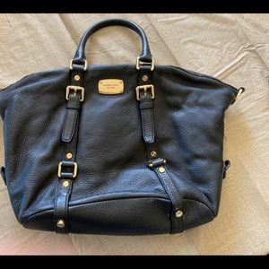 Michael Kors Black Leather Purse